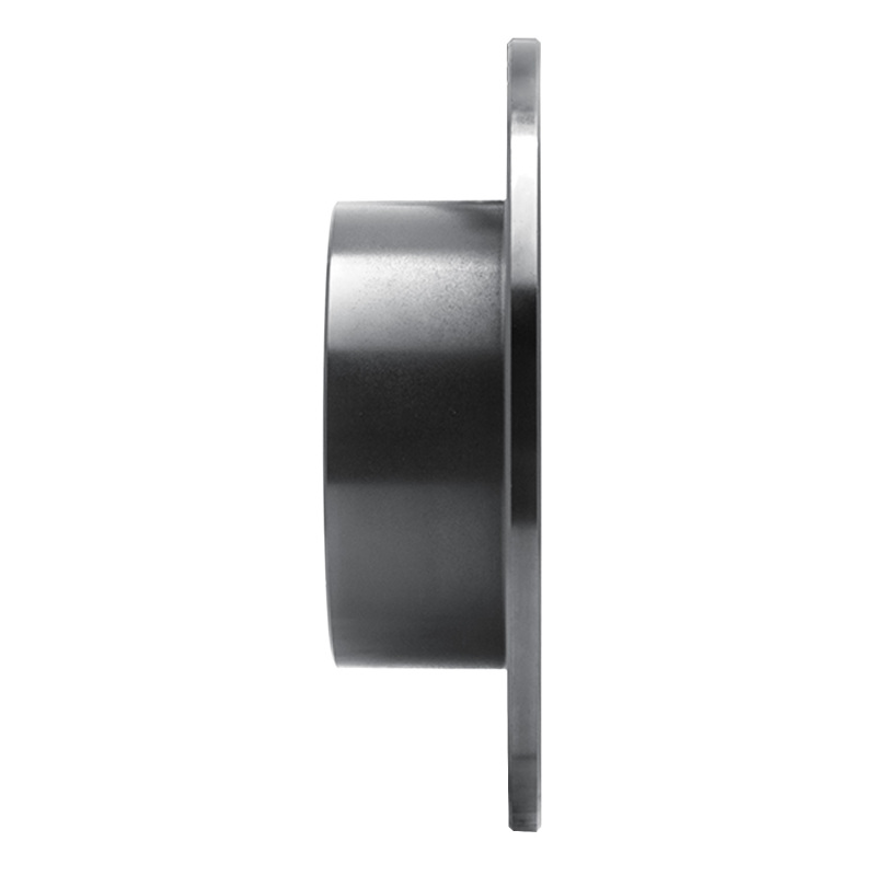 Audi A6 Quattro Brake Rotor (1) - Rear Left - R1 Concepts - Drilled & Slotted - Black - `92-`05